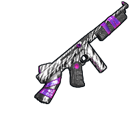 Buy Rust weapon Zebra Thompson skin