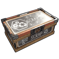 Buy Rust large wooden box Scientific Scrap Storage skin