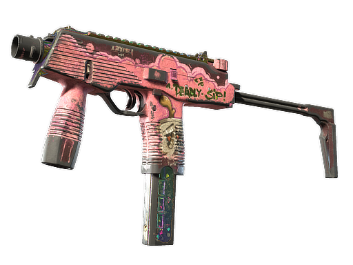 Buy CS2 smg Souvenir MP9 | Latte Rush (Battle-Scarred) skin