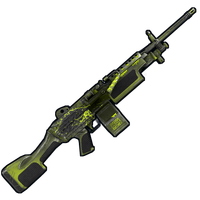 Buy Rust weapon Toxic Wolf M249 skin