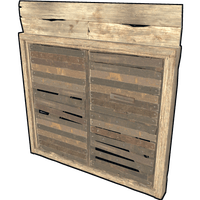 Buy Rust misc Legacy Wooden Double Door skin