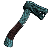 Buy Rust hatchet Jade Beast Hatchet skin