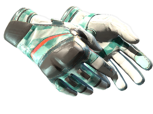 Buy CS2 gloves ★ Moto Gloves | Spearmint (Field-Tested) skin
