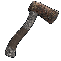 Buy Rust hatchet Polynesian War Axe skin