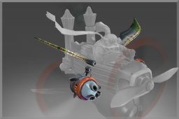 Buy Dota 2 wearable Genuine Iron Artillery of the Dwarf Gyrocopter skin