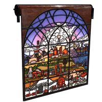 Buy Rust misc Monuments Glass Garage Door skin