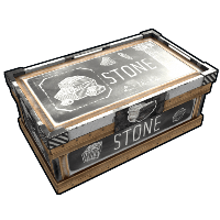 Buy Rust large wooden box Scientific Stone Storage skin