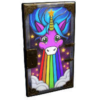 Buy Rust misc Rainbow Pony Metal Door skin