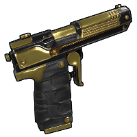 Buy Rust semi auto pistol Black Gold SAP skin