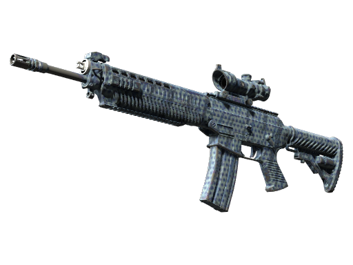 Buy CS2 rifle SG 553 | Waves Perforated (Field-Tested) skin