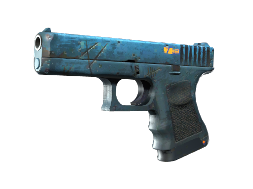 Buy CS2 pistol StatTrak™ Glock-18 | Off World (Minimal Wear) skin