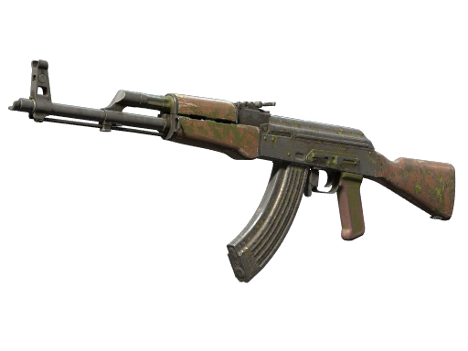 Buy CS2 rifle AK-47 | Olive Polycam (Battle-Scarred) skin