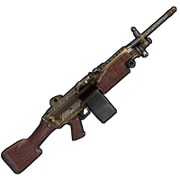 Buy Rust weapon Royal M249 skin
