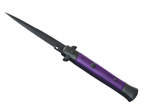 Buy CS2 knife ★ StatTrak™ Stiletto Knife | Ultraviolet (Minimal Wear) skin