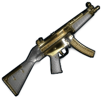 Buy Rust mp5 Black Gold MP5 skin