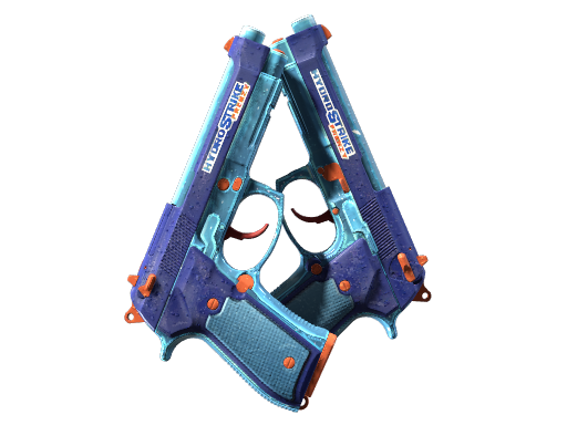Buy CS2 pistol Dual Berettas | Hydro Strike (Minimal Wear) skin