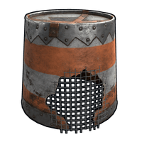 Buy Rust armor Road Cone Helmet skin