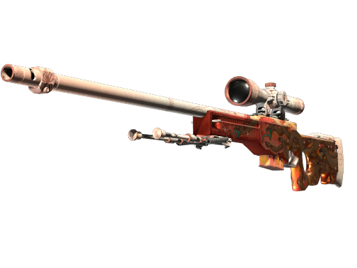 Buy CS2 sniper rifle Souvenir AWP | Desert Hydra (Well-Worn) skin