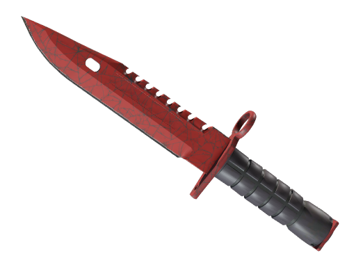 Buy CS2 knife ★ StatTrak™ M9 Bayonet | Crimson Web (Minimal Wear) skin