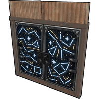 Buy Rust misc Constellations Metal Double Door skin