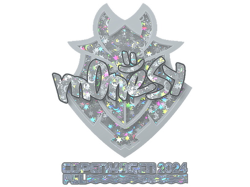 Buy CS2 sticker Sticker | m0NESY (Glitter) | Copenhagen 2024 skin