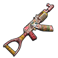 Buy Rust weapon Santa Muerte skin