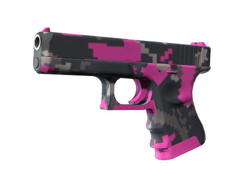 Buy CS2 pistol Glock-18 | Pink DDPAT (Factory New) skin