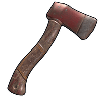 Buy Rust weapon Red Chopper skin