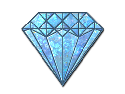 Buy CS2 sticker Sticker | Blue Gem (Glitter) skin