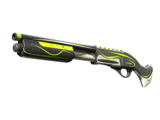 Buy CS2 shotgun StatTrak™ Sawed-Off | Limelight (Minimal Wear) skin
