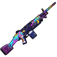 Buy Rust weapon Rainbow Pony M249 skin
