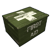 Buy Rust wooden box First Aid Box skin