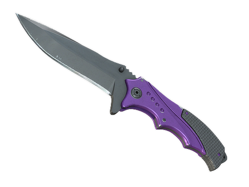 Buy CS2 knife ★ StatTrak™ Nomad Knife | Ultraviolet (Well-Worn) skin