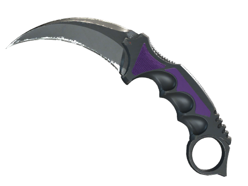 Buy CS2 knife ★ Karambit | Ultraviolet (Field-Tested) skin