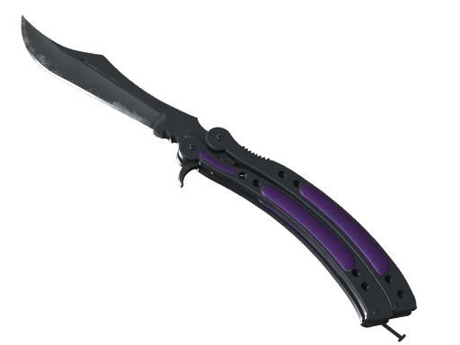 Buy CS2 knife ★ StatTrak™ Butterfly Knife | Ultraviolet (Field-Tested) skin