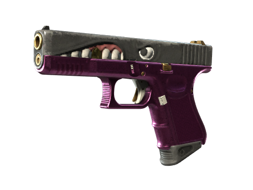 Buy CS2 pistol Glock-18 | Gold Toof (Well-Worn) skin