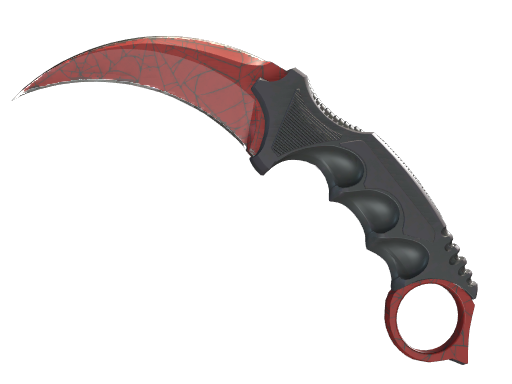 Buy CS2 knife ★ Karambit | Crimson Web (Minimal Wear) skin