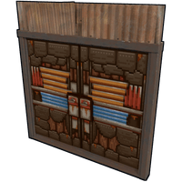 Buy Rust misc Pixel Metal Double Door skin