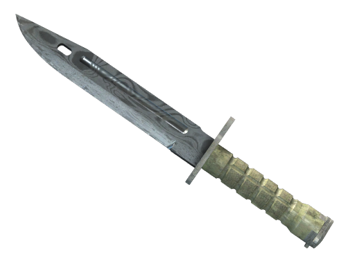 Buy CS2 knife ★ Bayonet | Damascus Steel (Well-Worn) skin