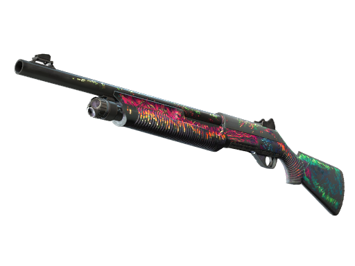 Buy CS2 shotgun Nova | Hyper Beast (Battle-Scarred) skin