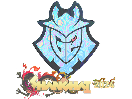 Buy CS2 sticker Sticker | G2 Esports (Holo) | Shanghai 2024 skin