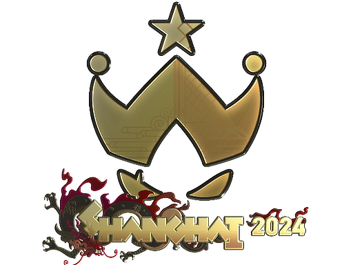 Buy CS2 sticker Sticker | Wildcard (Gold) | Shanghai 2024 skin