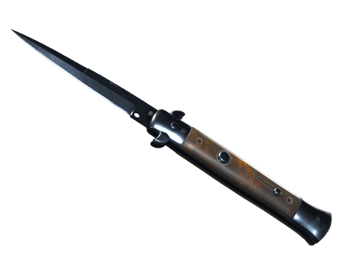 Buy CS2 knife ★ Stiletto Knife | Blue Steel (Minimal Wear) skin
