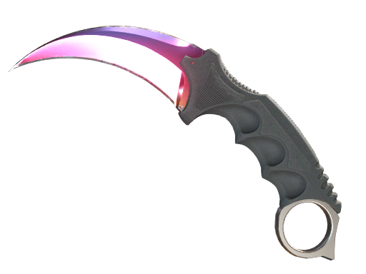 Buy CS2 knife ★ StatTrak™ Karambit | Fade (Factory New) skin